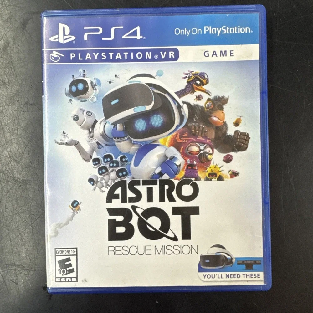 Astro Bot Rescue Mission PS4 Game by Sony, VR Compatible